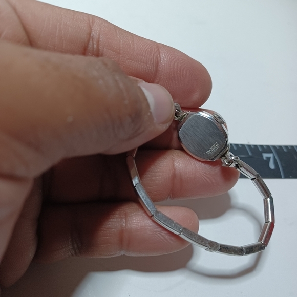 VINTAGE BENRUS WOMENS WINDUP WATCH 10K RGP BEZEL WORKING SEE PICTURES FOR REFERE - Picture 6 of 7